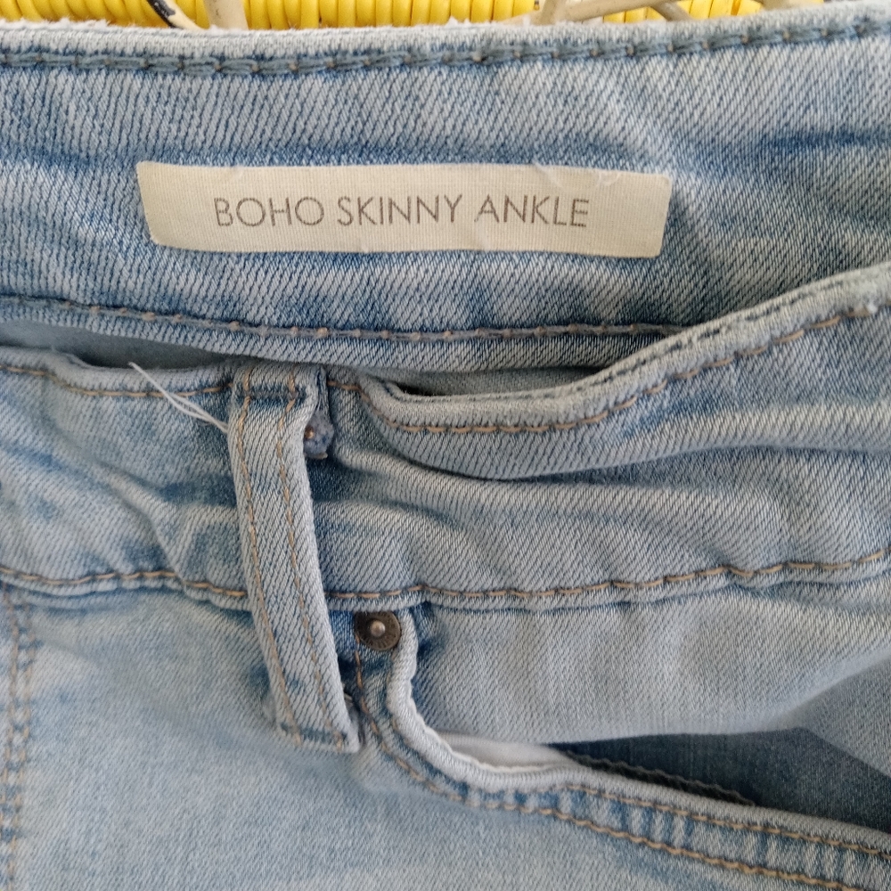 Vintage America Boho Skinny Ankle Jeans (pair 2), 12 - Picture 7 of 7